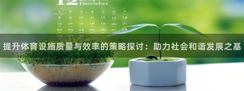 意昂体育4平台假的吗是真的吗：提升体育设施质量与效率