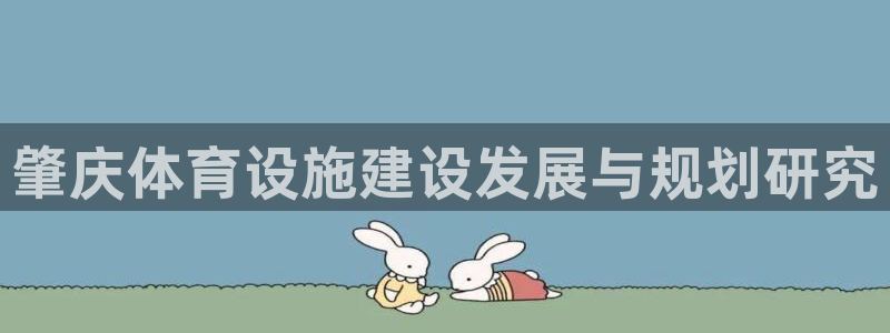意昂体育4软件：肇庆体育设施建设发展与规划研究