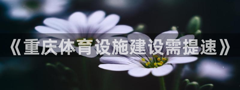 意昂4官网：《重庆体育设施建设需提速》