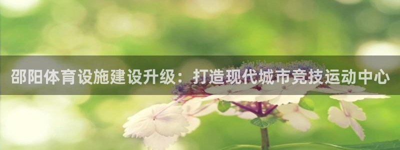 意昂体育4招商电话号码是多少：邵阳体育设施建设升级：打造现代