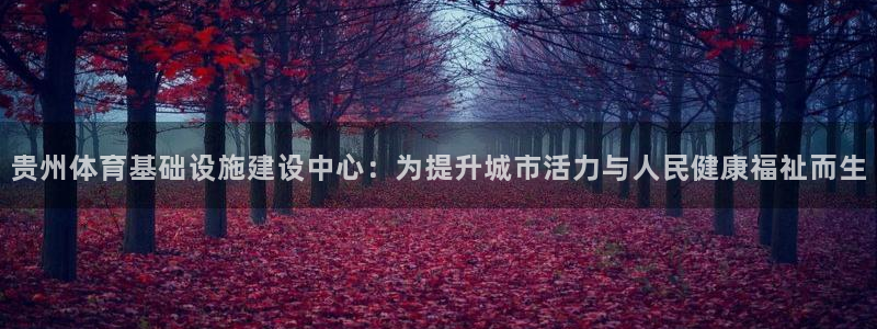 意昂体育4平台假的吗是真的吗：贵州体育基础设施建设中