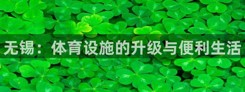 注册意昂4：无锡：体育设施的升级与便利生活