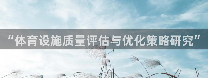 意昂4娱乐首页官网下载：“体育设施质量评估与优化策略