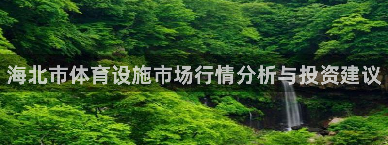意昂4代理：海北市体育设施市场行情分析与投资建议